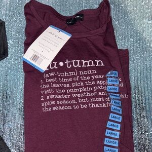 Stylish Burgundy Autumn Definition Tank Top
